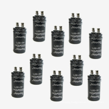 Hot Sale Black Screw Terminal Alumminum Electrolytic Capacitor 105c